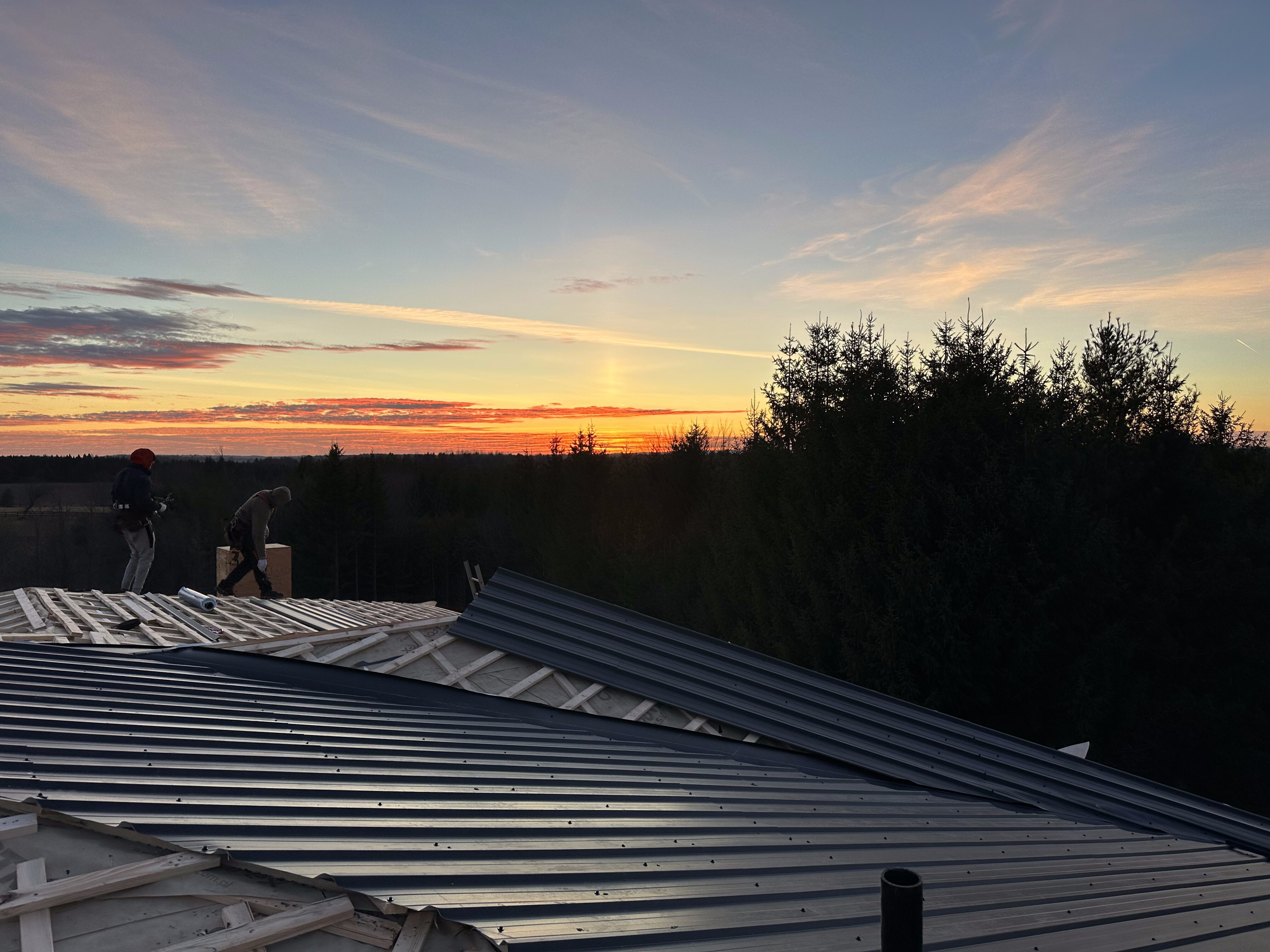 Eco Standing Seam Installation in Bolton