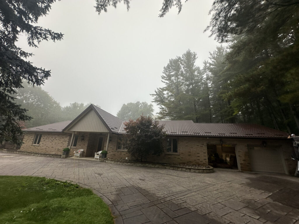 Metal Roof Replacement in Caledon East
